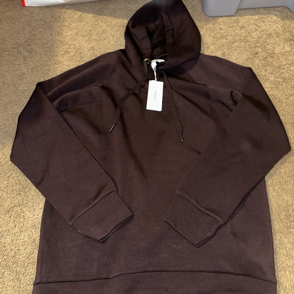 SPANX AirEssentials Classic Brown Hoodie
